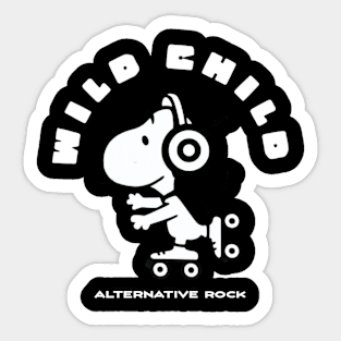 Wild Child / Funny Style Sticker